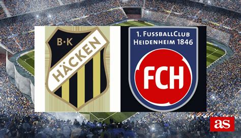 hacken vs|Heidenheim vs Häcken .